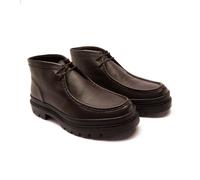 'Iggy' Leather Chukka Boots Ankle Moccasin Boots Off the Hook Brown 7