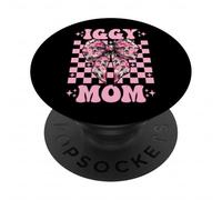 Iggy Mom Italian Greyhound Mom Mama Dog Mother's Day PopSockets Adhesive PopGrip