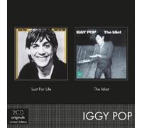 IGGY POP (2CD ORIGINALS) - LUST FOR LIFE+THE IDIOT 2 CD INTERNATIONAL POP NEW