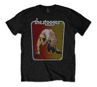 Iggy Pop Bent Double Logo T-Shirt in Black | Size: XL Iggy Pop Black XL