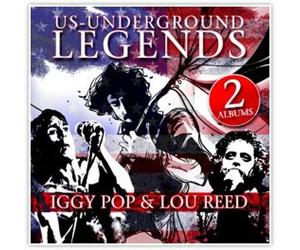 IGGY POP LOU REED - US UNDERGROUND LEGENDS 2CD - CD - P2222z