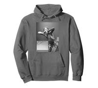 Iggy Pop Of The Stooges Live By Virginia Turbett Pullover Hoodie