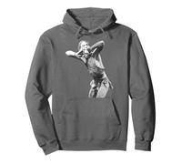 Iggy Pop Of The Stooges Raw Power By Virginia Turbett Pullover Hoodie