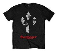 Iggy & the Stooges - T-Shirt # M Black Unisex # Group Shot