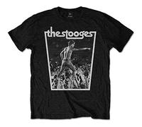 Iggy & the Stooges - T-Shirt # S Black Unisex # Crowdwalk