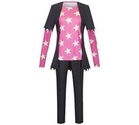 IGHSNZUH Anime Octavia Cosplay Costume Jacket Tops Pants Full Set with Hat Unisex Outfits Halloween Props(C,M)