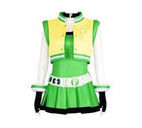 IGHSNZUH Cosplay Costume PowerPuff GirlsZ Anime Fancy Dress Costume For Halloween Carnival Festival(Buttercup,XXL)