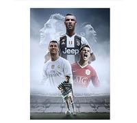 IGHSNZUH Cristiano Ronaldo Poster Poster Jigsaw Puzzle 1000 Pieces Wooden Puzzle Adult Children's Educational Game Family Decompression Toy Gift Yt113Zu
