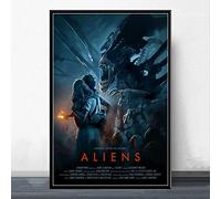 IGHSNZUH Jigsaw Puzzles 1000 Pieces Assempicture Alien Movie Series Classic Horror Film Art Silk for Adults Children Games Educational Toys