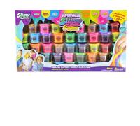 ightclick Slimy Party Bag Fillers for Kids - 21 Mini Slimy Pots, Multicolour Squishy Toy & Fidget Toys Collection, Great for Party Bags, Classroom Rewards & Sensory Play, 3+
