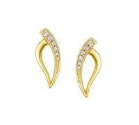 IGI Certified E-F Color VVS Clarity Lab Grown Diamond Stud Earrings For Women In Real 925 Sterling Silver