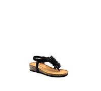 Igi&Co Women's Antibes Flip Flops, black, 7 UK