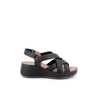 Igi&Co Women's D.Carola Wedge Sandals, black, 3.5 UK