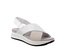 IGI&Co Women's D.Sindy Wedge Sandal, Ice Silver, 7 UK