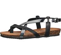 IGI&CO Women's Posy Flip-Flop, Black Steel, 3 UK