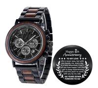 Igiftu 6 Years Sixth Anniversary for Men Gifts,6th Wedding Anniversary Keepsake for Husband,Iron Anniversary Marriage Presents for Him