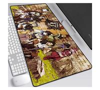 IGIRC Mouse Mat Black clover Speed Gaming Anime Mouse Pad | XXL Mousepad |900 x 400mm Large Size| 3mm-Thick Base | Perfect precision and speed, B