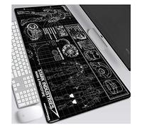 IGIRC Mouse Mat Boy's gift Iron Man 900X400mm Mouse Pad,Perfect precision and speed Gaming Mouse Mat with 3mm-Thick Base,for notebooks, PC, H