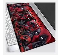 IGIRC Mouse Mat Deadpool 900X400mm Mouse Pad,Perfect precision and speed Gaming Mouse Mat with 3mm-Thick Base,for notebooks, PC, R