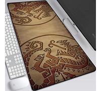 IGIRC Mouse Mat Monster Hunter 900X400mm Mouse pad, Speed Gaming Mousepad,Extended XXL large Mousemat with 3mm-Thick Base,for notebooks, PC, H