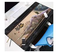 IGIRC Mouse Mat monster hunter Speed Gaming Mouse pad,900X400mm Mousepad,Extended XXL large Mousemat with 3mm-Thick Base,for notebooks, PC, A