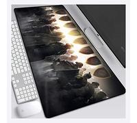 IGIRC Mouse Mat Rainbow Six siege 900X400mm Mouse pad, Speed Gaming Mouse pad,Extended XXL large Mouse mat with 3mm-Thick Base,for notebooks, PC, C