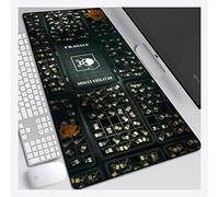IGIRC Mouse Mat Rainbow Six siege 900X400mm Mouse pad, Speed Gaming Mouse pad,Extended XXL large Mouse mat with 3mm-Thick Base,for notebooks, PC, O