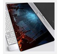 IGIRC Mouse Mat World of Warcraft 900X400mm Mouse Pad,Perfect precision and speed Gaming Mouse Mat with 3mm-Thick Base,for notebooks, PC, V