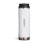 Igloo, 20 OZ Stainless Steel, Tumbler, Flip ‘n’ Sip, White