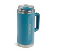 Igloo, 36 oz Tumbler with Handle, Reusable Travel Mug, Stainless Steel Insulated Hydration Cup for Hot & Cold Beverages, Modern Blue