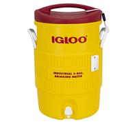 Igloo - 5 Gallon Beverage Cooler 400 Series, Yellow and Red - 18,9 Litres