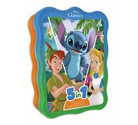 Igloo Books Disney Characters 5 in 1 Activity Book Tin