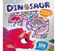 Igloo Books Ltd Dinosaur Sticker Scenes Paperback Book Igloo Books Ltd Multicolor