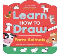 Igloo Books Ltd Learn How to Draw: Farm Animals Paperback Book Igloo Books Ltd Multicolor