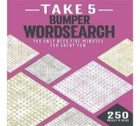 Igloo Books Ltd Take 5 Bumper Wordsearch Paperback Book Igloo Books Ltd Multicolor