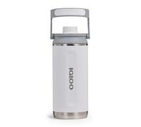 IGLOO Chug 36 Insulated Water Bottle, Stainless Steel Bottle, White, 1 Litre, Keeps Cold for up to 48 Hours