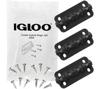 Igloo Cooler Hybrid Stainless/Plastic Hinges for Ice Chests (3 Count)