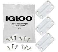 Igloo Cooler Plastic Hinges for Ice Chests (Set of 3) Replacement Part 24012