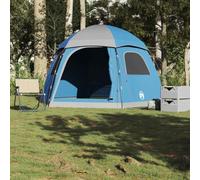 Igloo Family Tent for 6 People, Blue, Waterproof, Large Camping Tent with Removable Railing, Lightweight & Portable for Outdoor Adventures