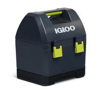 Igloo Gripper CoolBox 10 Qt Lunch Box Cooler | Insulated Hard Cooler | Jet Carbon
