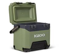 IGLOO Heavy-Duty 25 Qt BMX Ice Chest Cooler with Cool Riser Technology, Oil Green