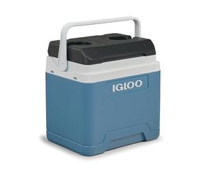 IGLOO IP24 Passive Cool Box 24 L, Blue Cooler, Cool Box for Leisure, Work and Camping