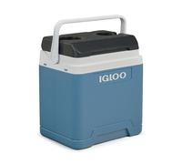 IGLOO IP27 Passive Cool Box 27 L, Ice Blue Thermal Box, Ice Box for Leisure, Work and Camping