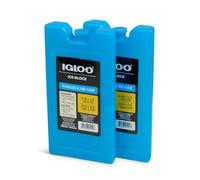 Igloo Medium Maxcold 2 Pack Ice Block, Reusable Ice Packs for Coolers, Freezer Pack, Cold Packs for Coolers, Long Lasting Ice Blocks