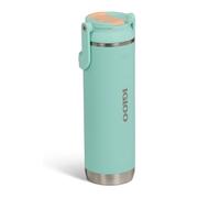 IGLOO Sipper 20 Insulated Stainless Steel Water Bottle, 0.6 L, Leak-Proof, Green