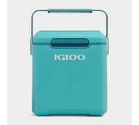Igloo Tag Along Too Highrise - Cool Box 18 L - Insulated Lid - One-Touch Closure - Leak Seal - Triple Drain Plug - Car & Camping - Lagoon