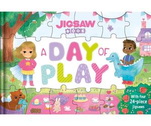 IglooBooks Jigsaw Book: A Day of Play - 4 x 24 Piece
