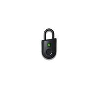 igloohome - Fingerprint Padlock for Gym Locker, High Security Smart Padlock, Digital Lock for Indoors and Outdoors, Safe with High Security, Bluetooth Equipped (Onyx Black)
