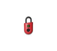 igloohome - Fingerprint Padlock for Gym Locker, High Security Smart Padlock, Digital Lock for Indoors and Outdoors, Safe with High Security, Bluetooth Equipped (Ruby Red)