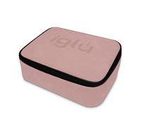 iglu Insulated Lunch Bag | Tote Bag Faux Leather | Lunch Box for Adults and Kids | 5.5L Cool Bag (Tahoe, Himalayan Pink)